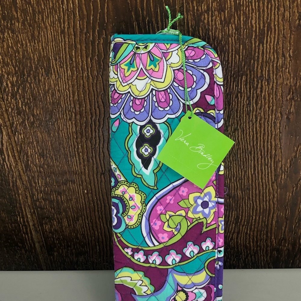 Vera Bradley Heather Pattern Quilted Curling Iron Sleeve